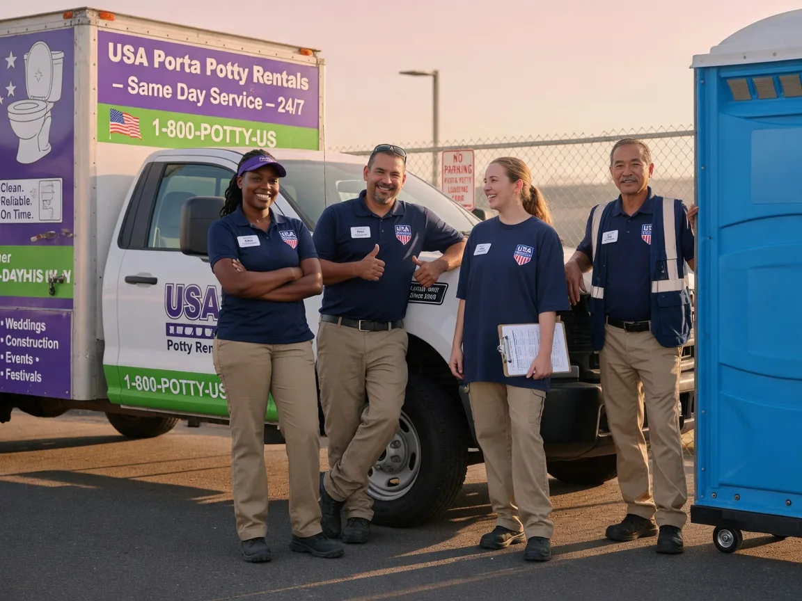 Porta Potty Rental company in Rosenhayn, NJ